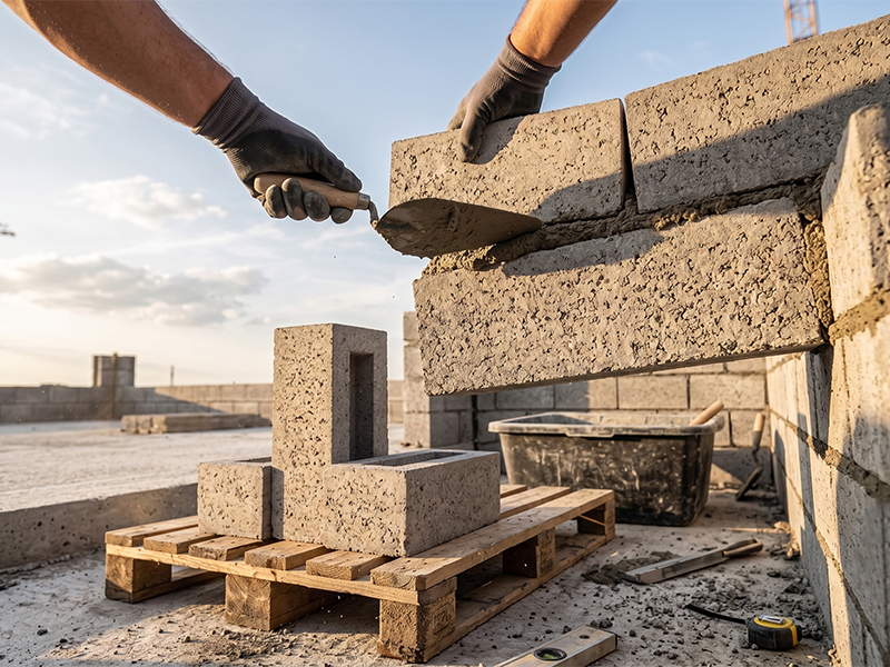 RCC Concrete Bricks