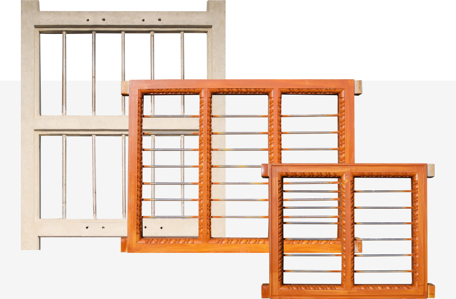 SS Window Pipes